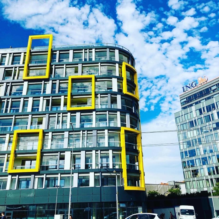 Apartement Blanc Harfa Design Praga Zewnętrze zdjęcie